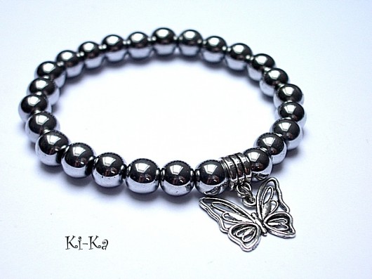 Butterfly silver KiKa pracownia