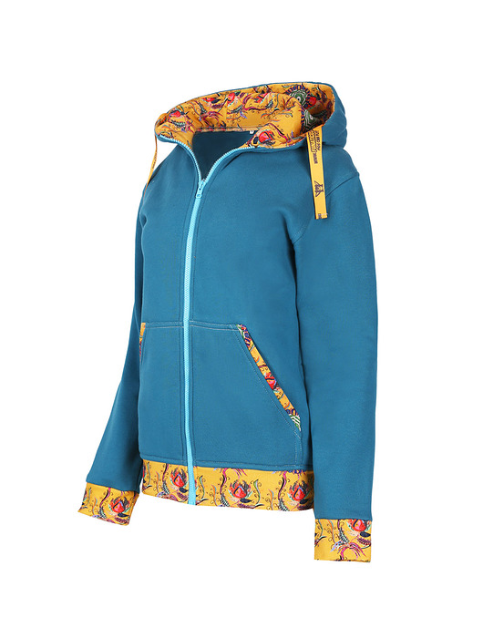 bluzy męskie Bluza rozpinana "Szmaragd z echnea" unisex