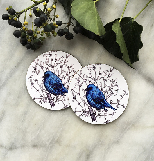 Podkładki- indigo bird BOSKE
