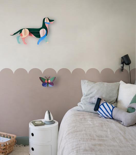 tapety i naklejki ścienne Wainscoting Solid - samoprzylepny dekoracyjny panel ścienny