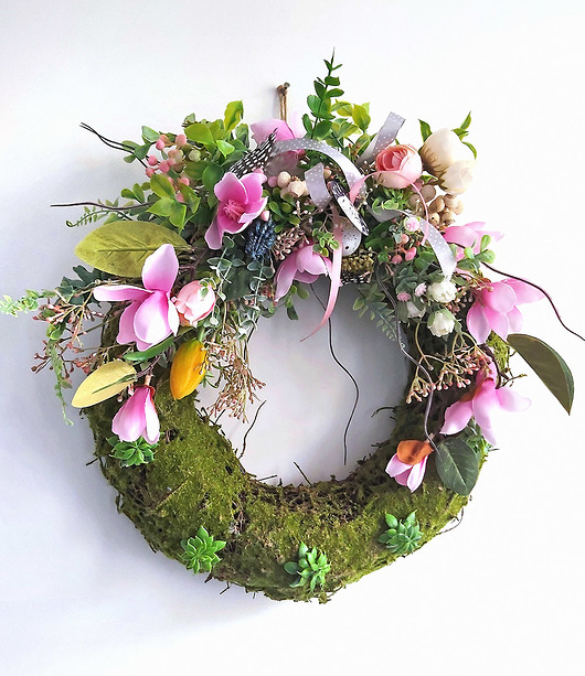 wianki wielkanocne Wianek "magnolia"