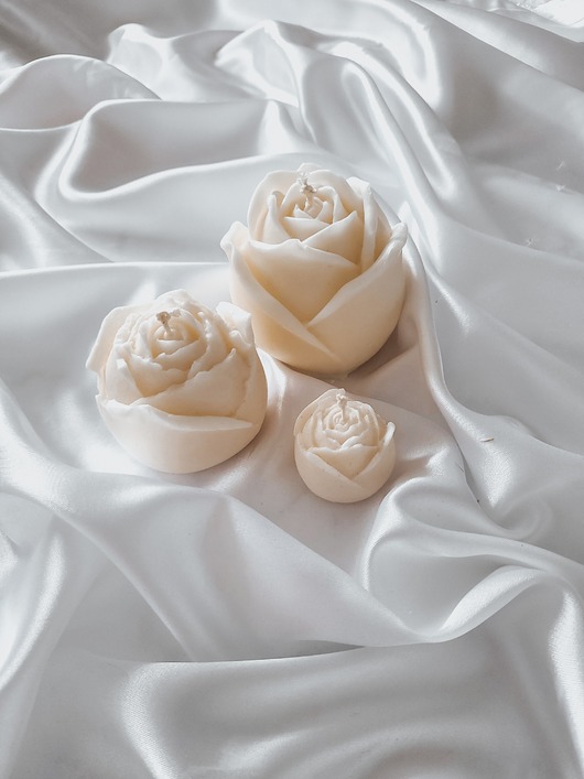 świece zapachowe Zestaw świec sojowych ROSES