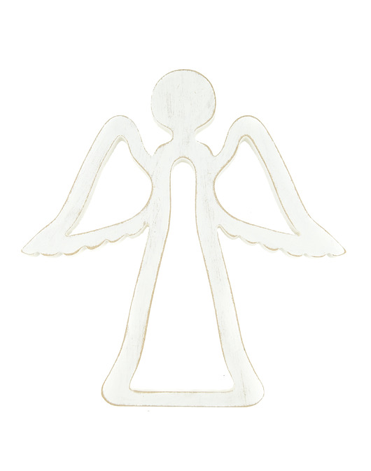 figurki i rzeźby Anioł świąteczny biały 20 cm