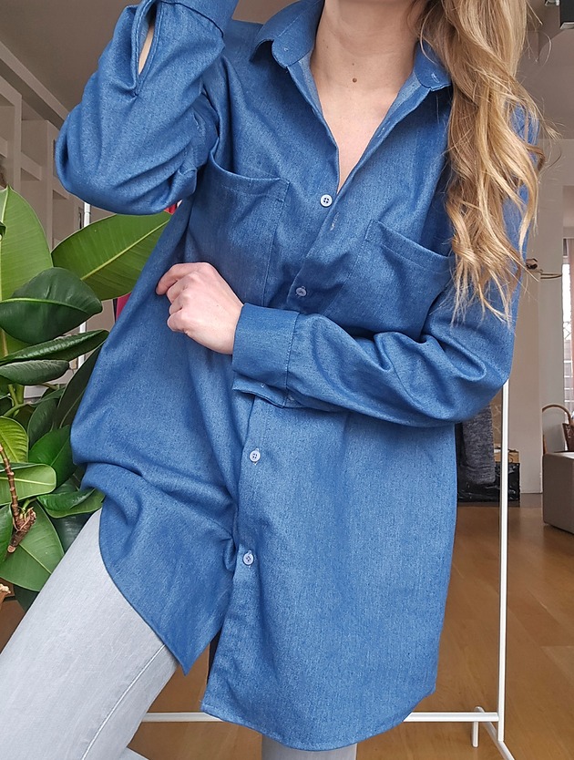 koszule damskie  Koszula jeans