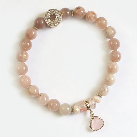 bransoletki z kamieni naturalnych Kamień słoneczny ombre