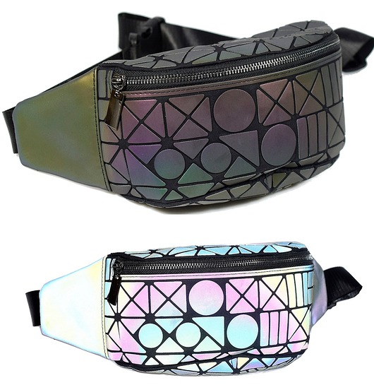 Nerka saszetka styl BAO hologram biodrowa NR13 estilo