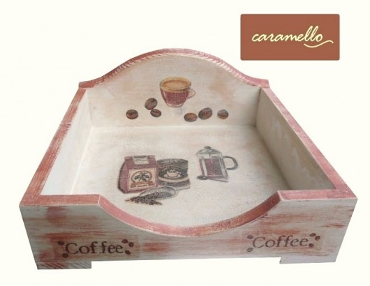 Serwetnik COFFEE&CANDY caramello