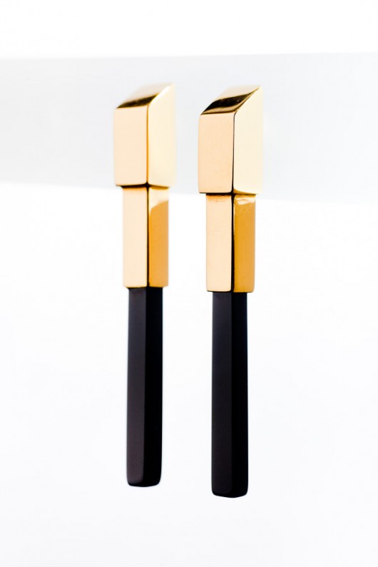 kolczyki z kolekcji EDGY/ Royal/ Daria Siwiak Jewellery