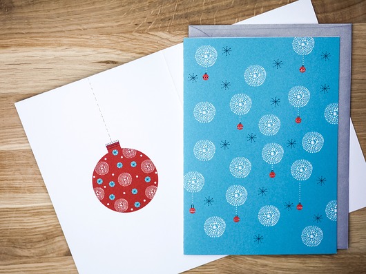 Kartka świąteczna B6, na swięta od 71 Prints 71 Prints