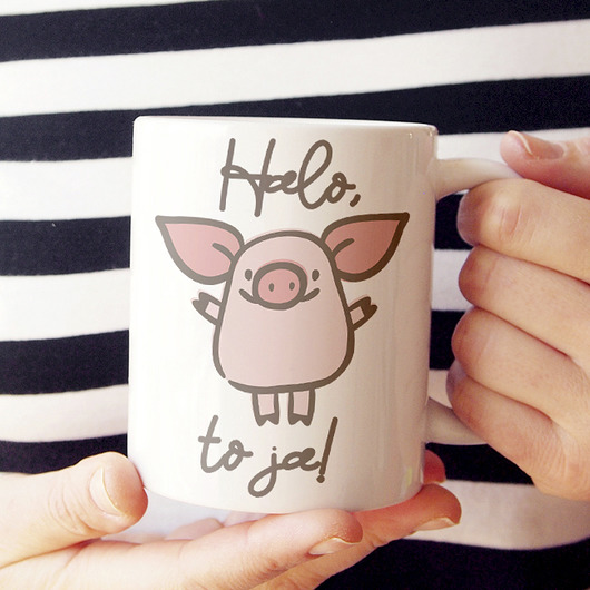 Halo to ja Kubek ONE MUG A DAY