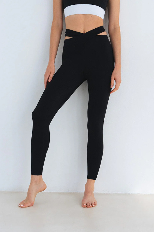 legginsy Legginsy do jogi Belly Button - black sky