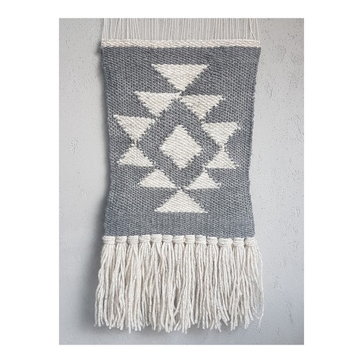 makramy Makatka Aztec Grey Boho