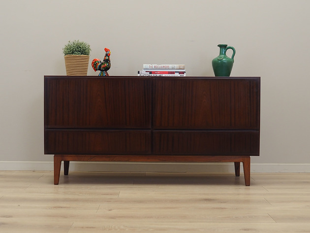 komody i szafki Komoda mahoniowa, duński design, lata 70, producent: Omann Jun