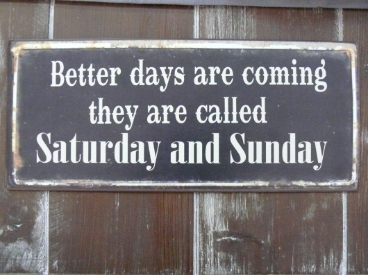 Szyld metalowy Better Days  MIA home