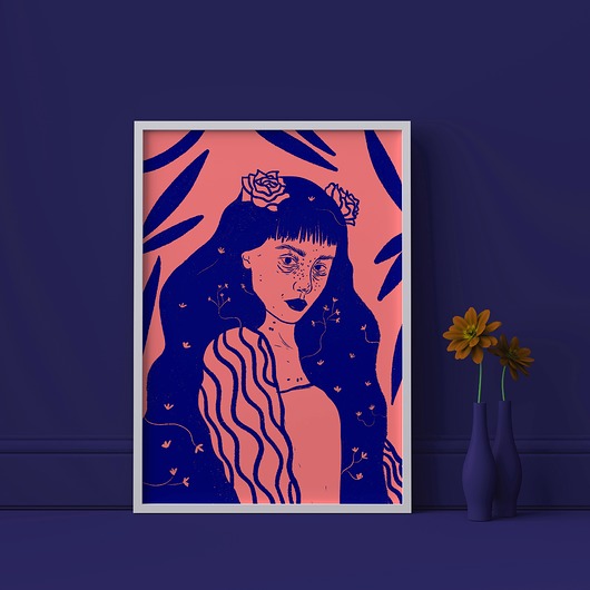 plakaty Plakat Kompozycja roślinna