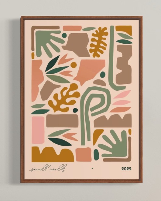 plakaty Plakat Small worlds