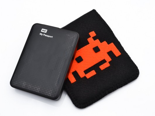 Etui na dysk twardy Space Invader Tulis