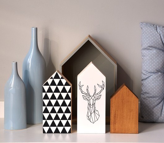 3 domki drewniane Wooden Love