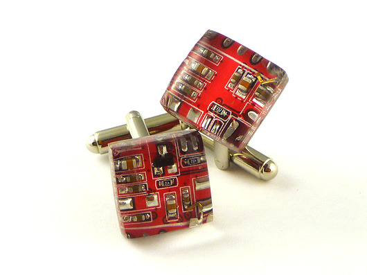 Spinki do mankietów elektroniczne Scradeus