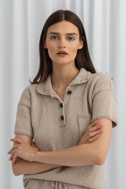 swetry damskie  Polo T-Shirt