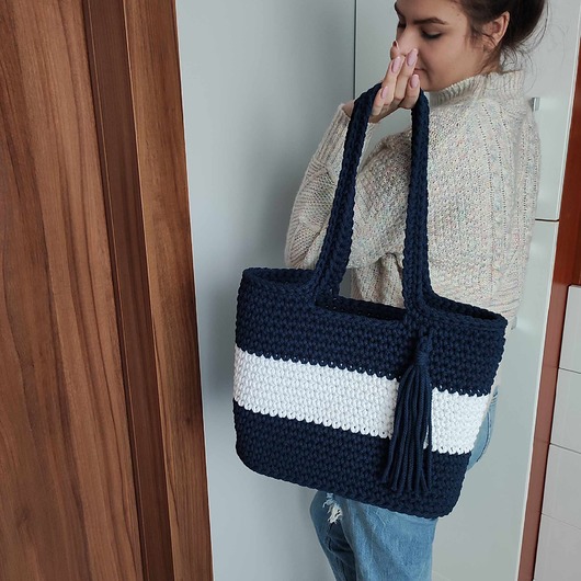torby na ramię Torba ze sznurka 35cmx30cm