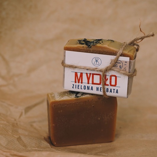 mydło w kostce Zielona herbata +/- 85 gram