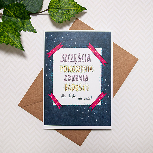 Kartka okazjonalna Gosia Sendlewska