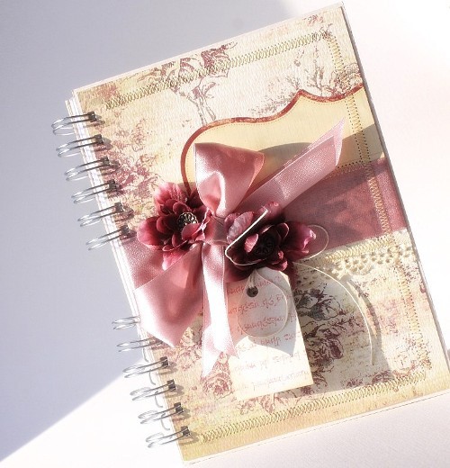 romantyczny notes agnieszka scrappassion