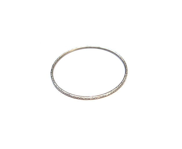 bransoletki srebrne Silver ring vol. 3 - bransoletka