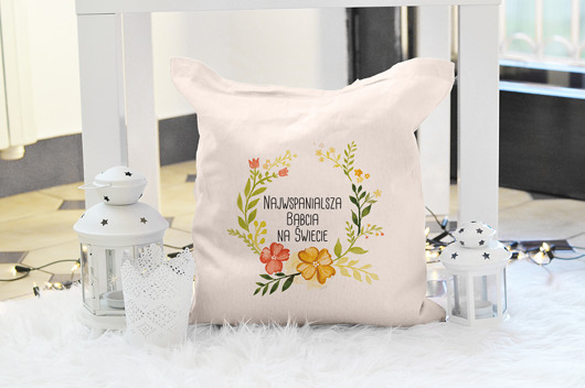 Torba z nadrukiem - Najwspanialsza babcia  AllbagAllprints