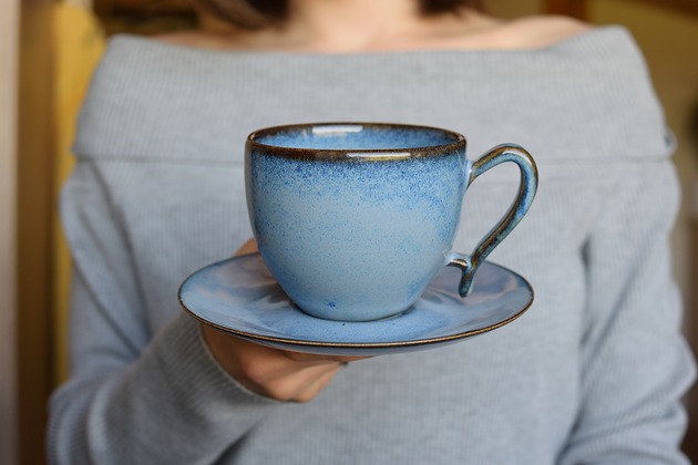 Filiżanka ceramiczna Morska 270ml Ceramika Ciepliki