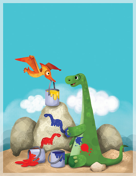 art DINo nowokwiat