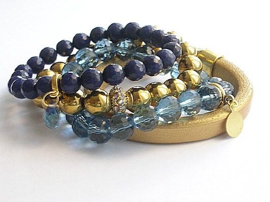 dark blue and gold 3-/27 -10-2013/ KiKa pracownia