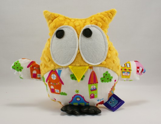 Sowa sówka GUSTAW przytulanka DOMKI mango Little Sophie