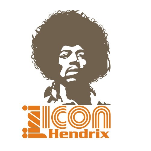 jimi dla muzyka naklejka  Project 8