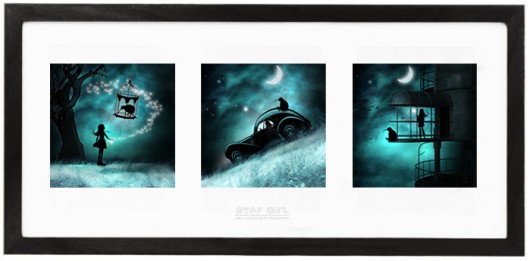 Star Girl Art Print Collection Ewa Saj Fotografie