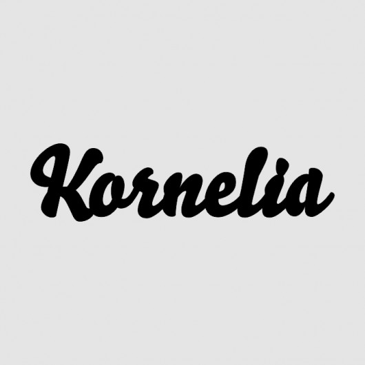 Napis Drewniany 3D KORNELIA LOVINA PRINTS