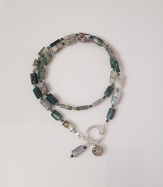 korale Naszyjnik Kolory Natury v Long