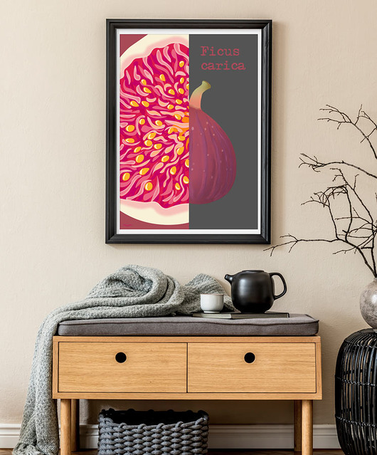 plakaty Figa - plakat 50x70 cm fine art, giclee