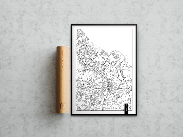 Plakat Miasto - Gdańsk Peszkowski Graphic