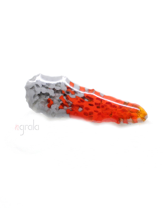 Spinka do włosów Gray and Orange Natalia Grala
