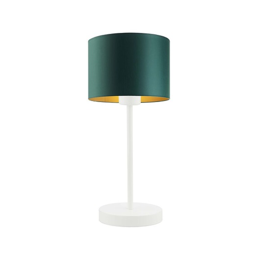 Chromowana lampka nocna do czytania w sypialni NICEA GOLD LYSNE