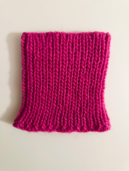 szale damskie Komin na zamówienie róż magenta