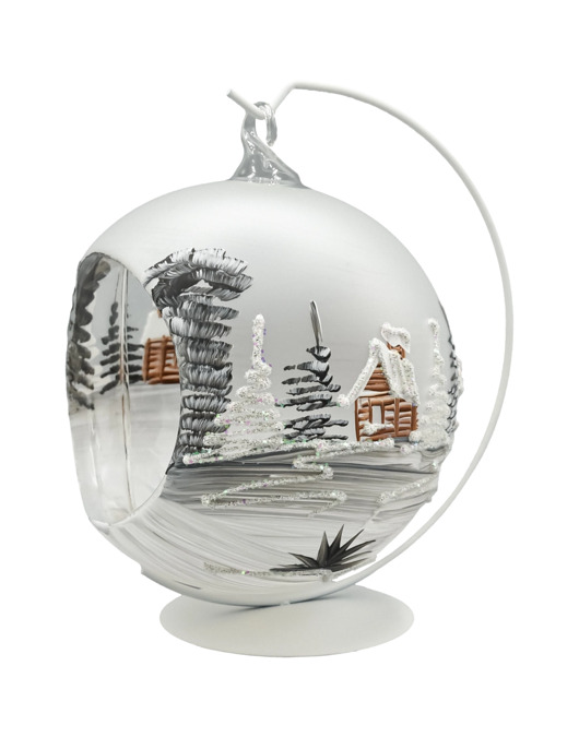 bombki Bombka Lampion ze stojakiem: szary