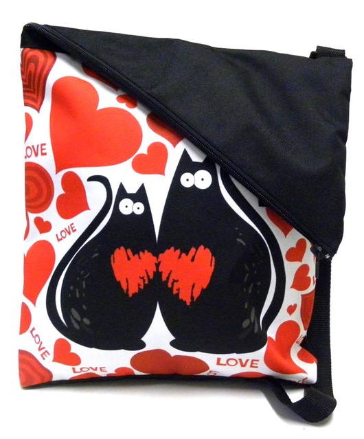 Torba listonoszka z autorskim motywem Gaul Designs