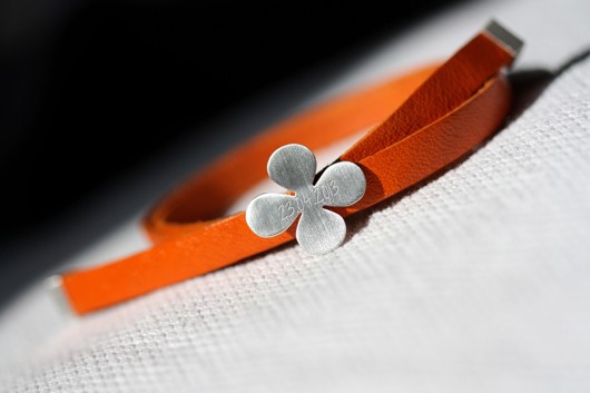 Orange - z Twoim napisem ANDY POP. Biżuteria interaktywna