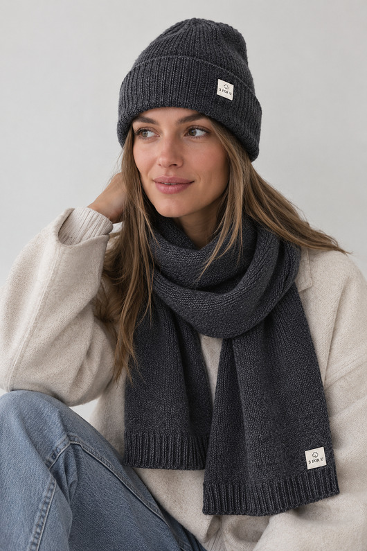 komplety damskie Komplet OLIVIA Grafit