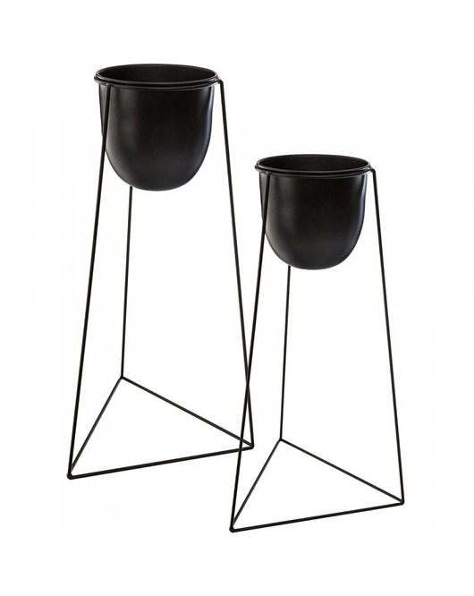 Kwietnik 2 szt. Metalowy MIA home