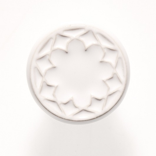 gałki do mebli Gałka do mebli biała, wz.3