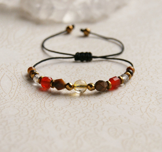 bransoletki z kamieni naturalnych BLIŹNIĘTA - zodiac collection - new
